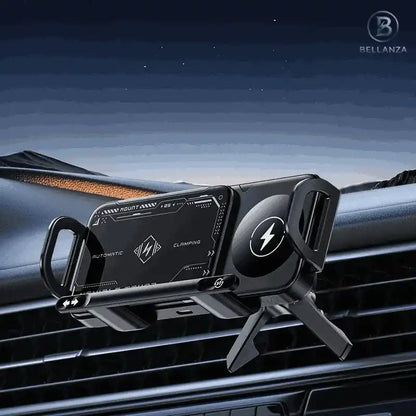 Chargeur à induction auto-rotatif