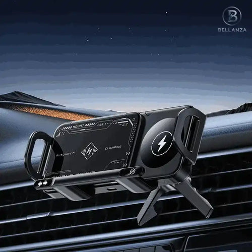 Chargeur à induction auto-rotatif