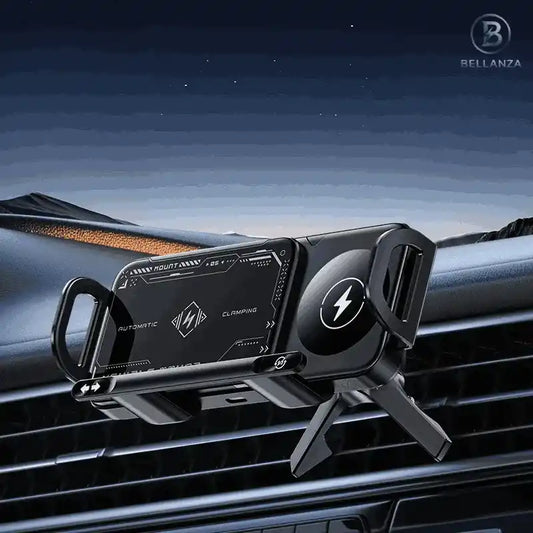 Chargeur à induction auto-rotatif