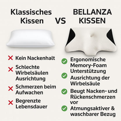 BELLANZA™️ – Orthopädisches Memory-Kissen