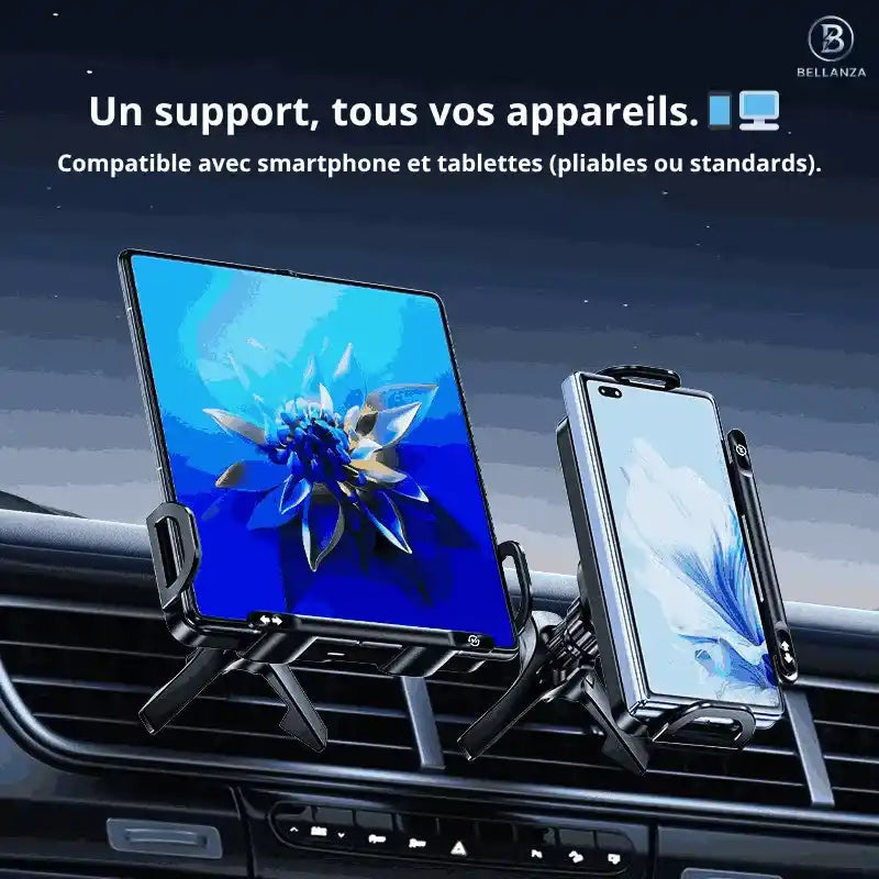 Chargeur à induction auto-rotatif